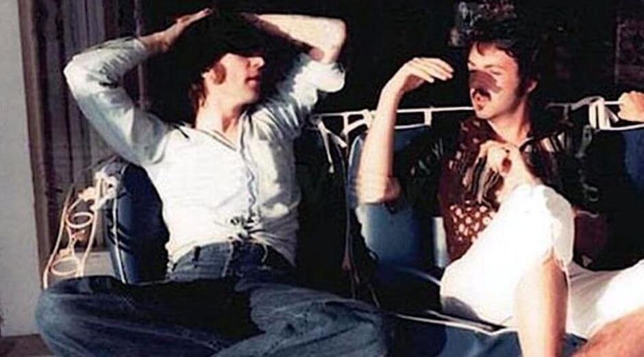 Las últimas fotos de John Lennon y Paul McCartney juntos