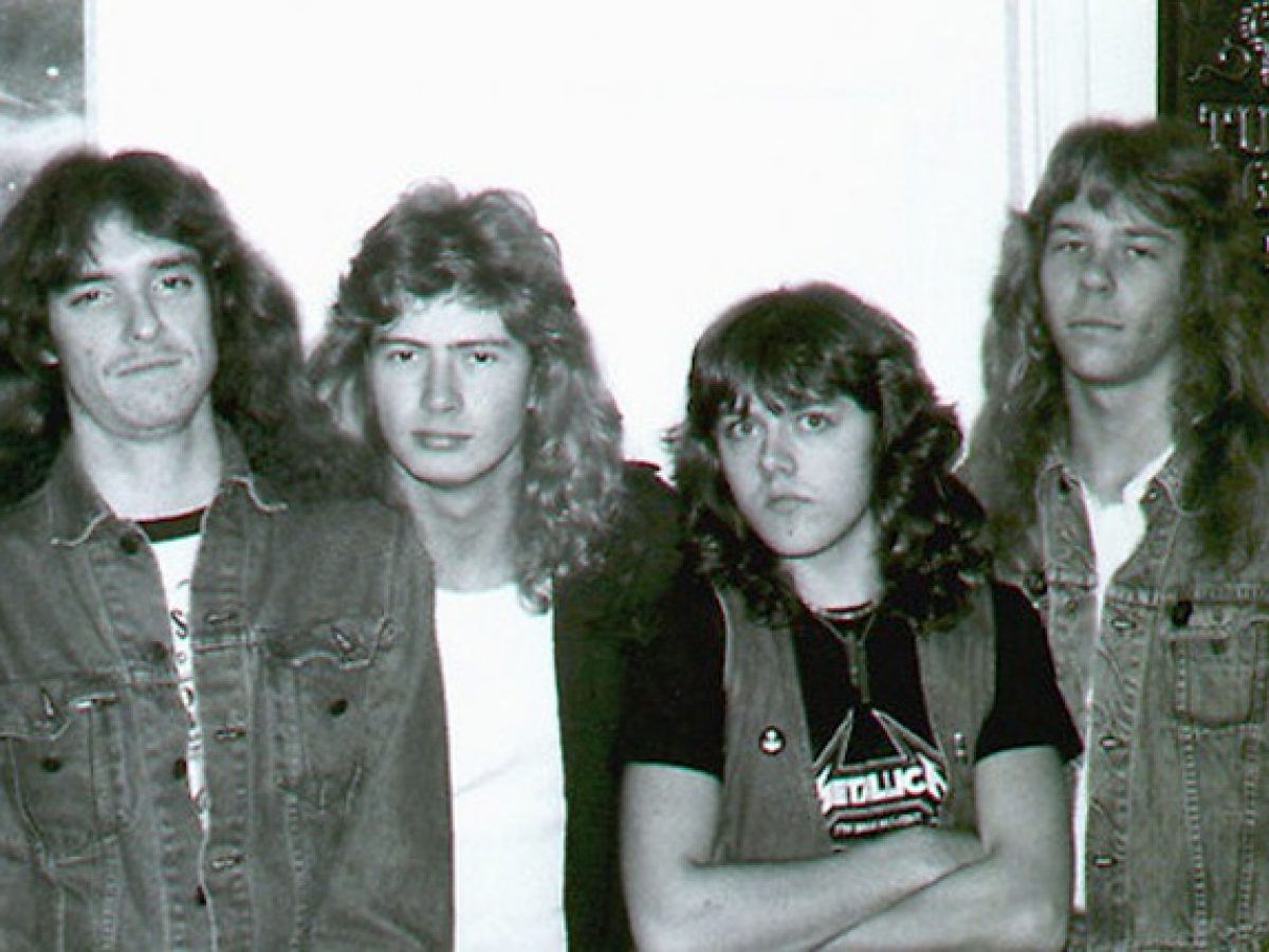 Dave Mustaine con Metallica