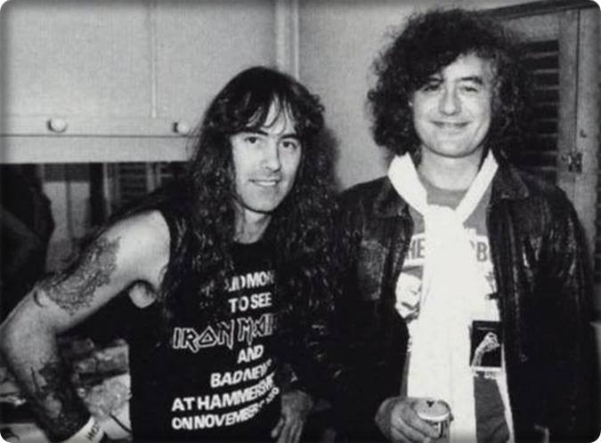 Jimmy Page Iron Maiden