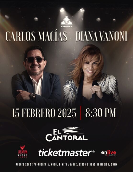 Diana Vanoni y Carlos Macías en el Cantoral: Una velada inolvidable de música y emociones