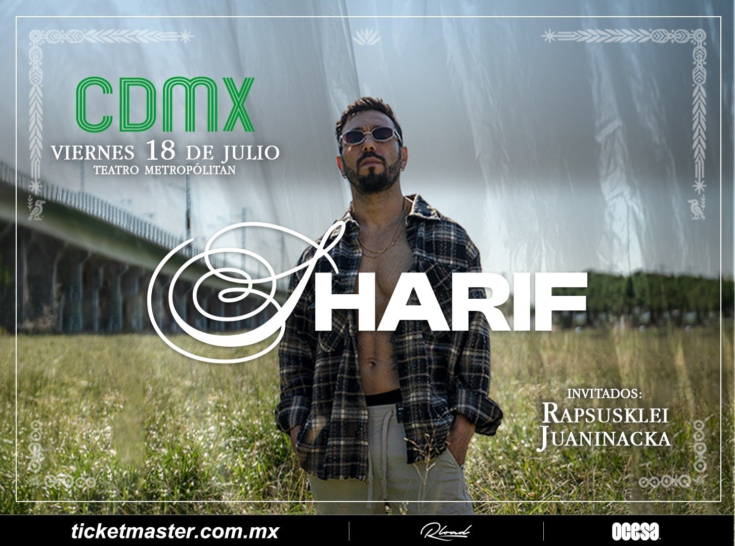 Sharif desatará su magia lírica en la Ciudad de México
