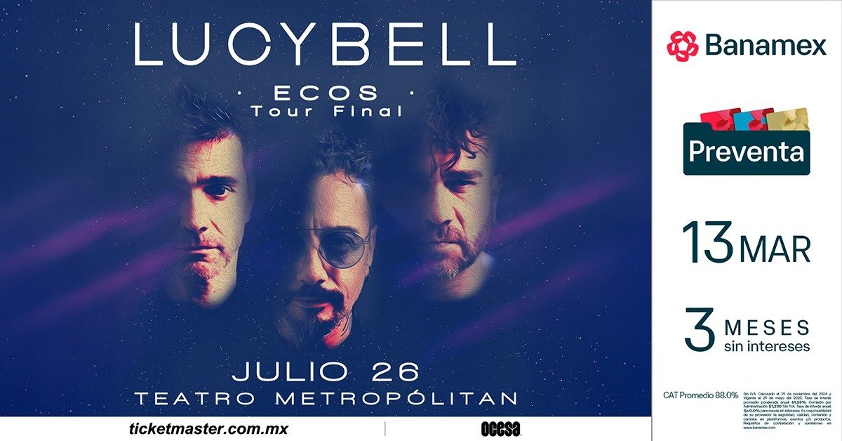Lucybell se despide de los escenarios con su «Ecos Tour Final» en la CDMX