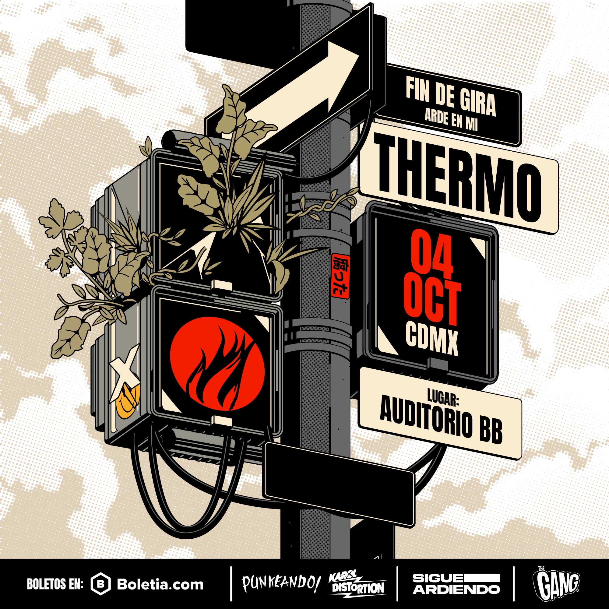 Thermo cierra con broche de oro la gira “Arde en Mí” con un concierto especial en el Auditorio BB