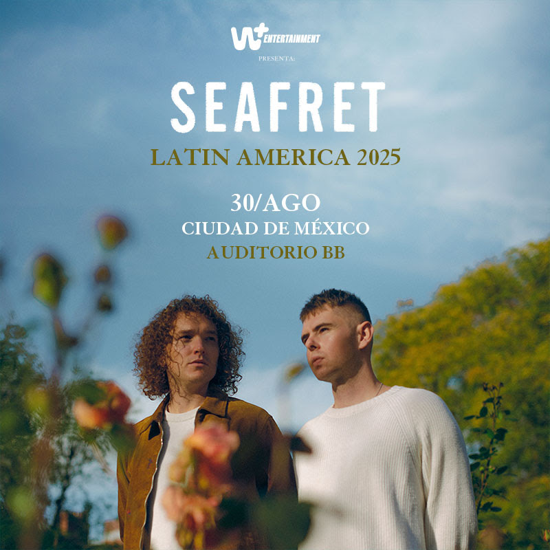 El Dúo Pop Seafret Regresa a México para un Concierto Íntimo en el Auditorio BB
