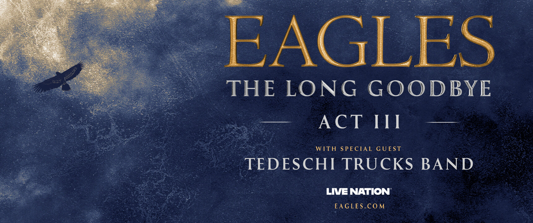 Eagles anuncian “The Long Goodbye, Act III”: tres fechas en estadios para extender su gira de despedida