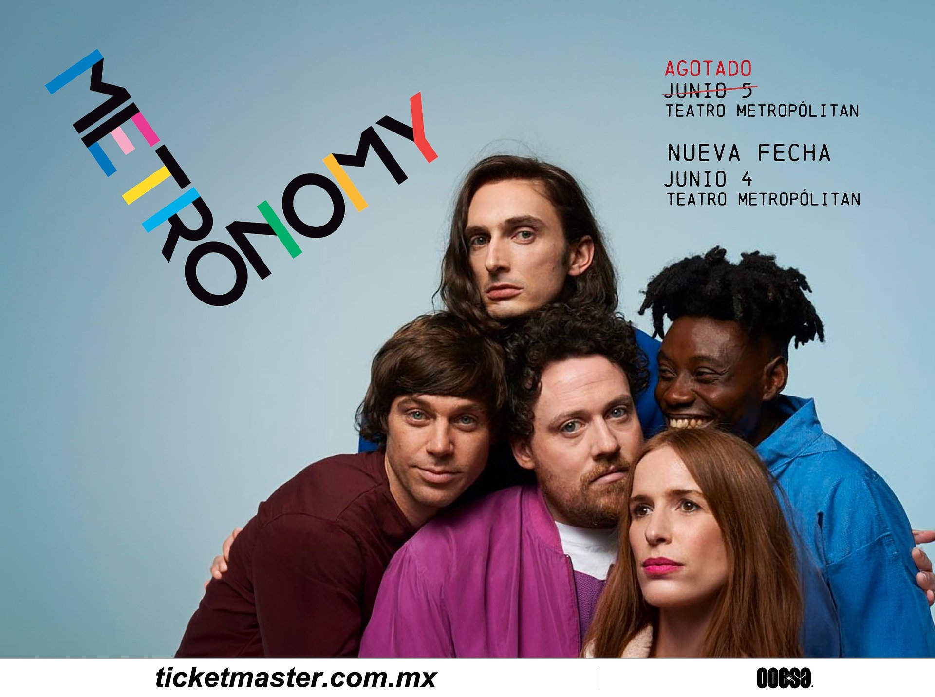 Metronomy abre segunda fecha en CDMX tras agotar el Teatro Metropólitan: el regreso de un sonido generacional