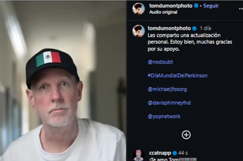 Tom Dumont revela diagnóstico de Enfermedad de Parkinson previo a la residencia de No Doubt en Las Vegas