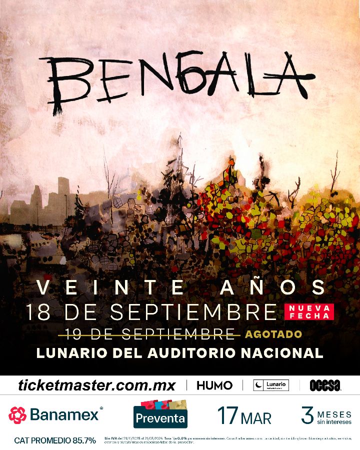 Bengala reescribe su historia: vinilo, demo inédito y doble sold out en el Lunario