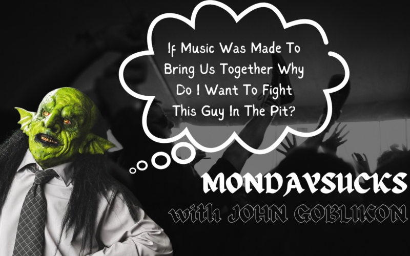 John Goblikon reflexiona sobre la violencia en los mosh pits