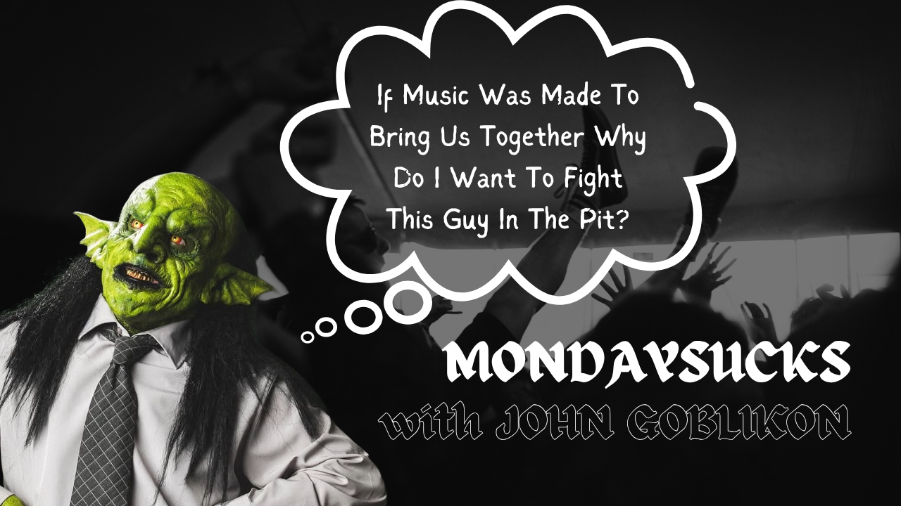 John Goblikon reflexiona sobre la violencia en los mosh pits