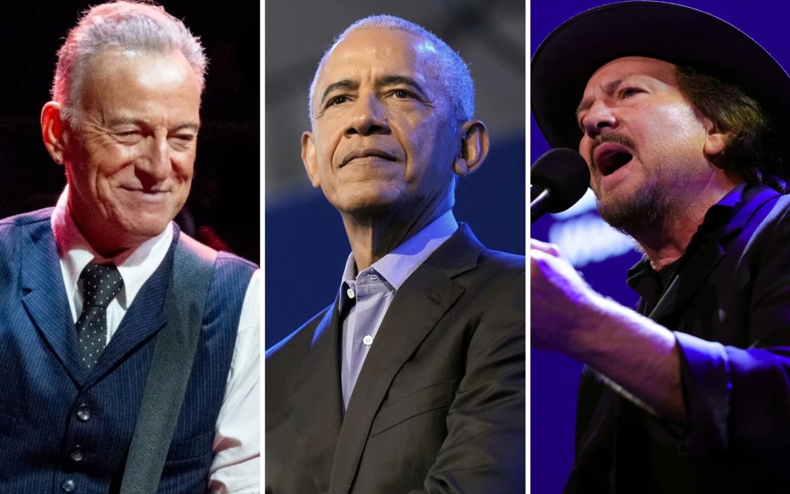 Springsteen y Vedder encabezan cartel en apertura de Centro Obama