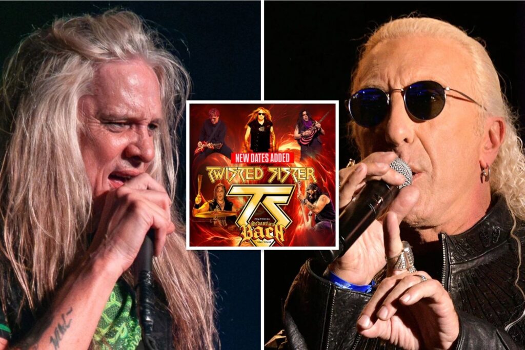 Twisted Sister confirma gira mundial para 2026 con Sebastian Bach