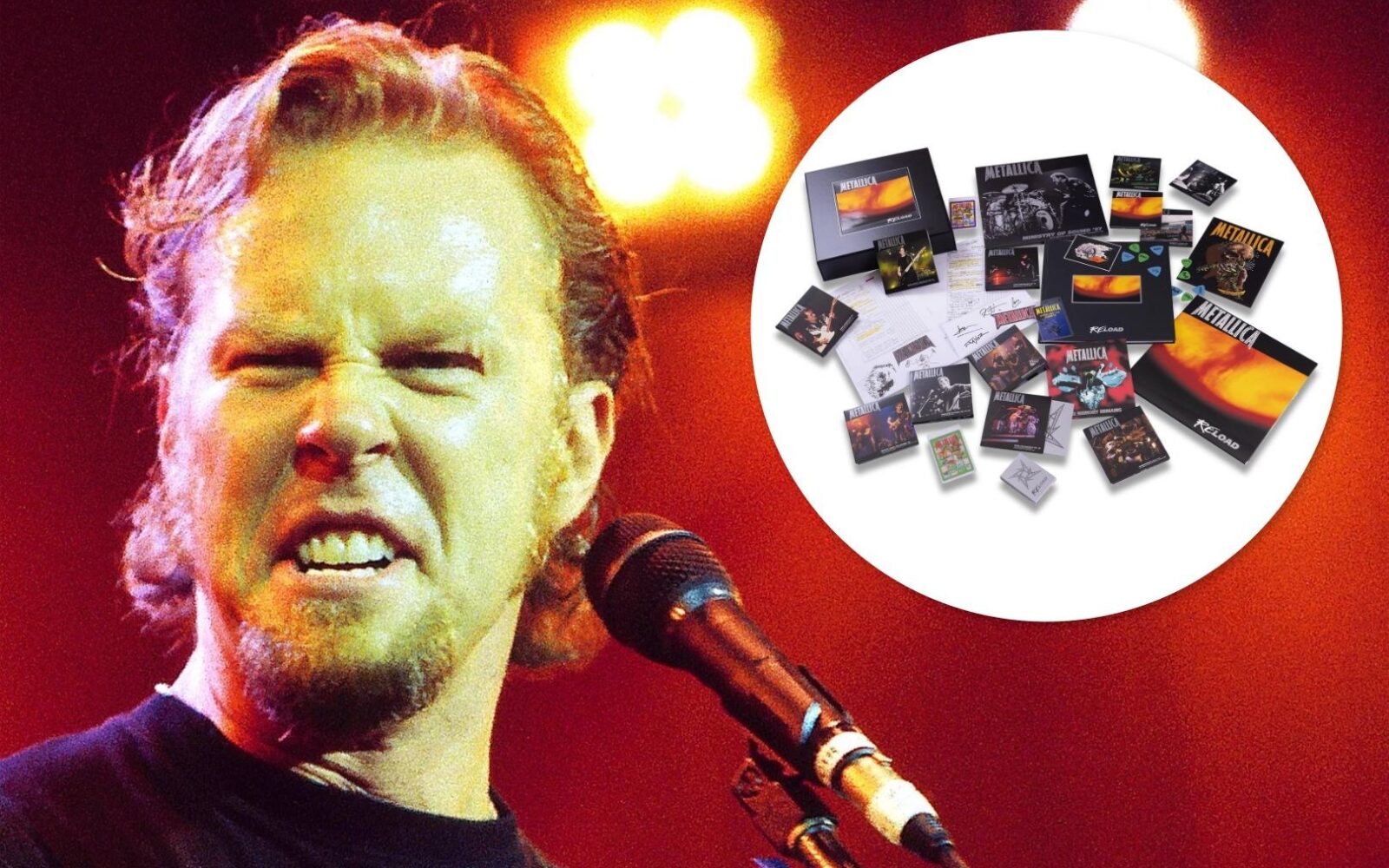 Metallica celebra «Reload» con reedición de lujo y sorteo especial