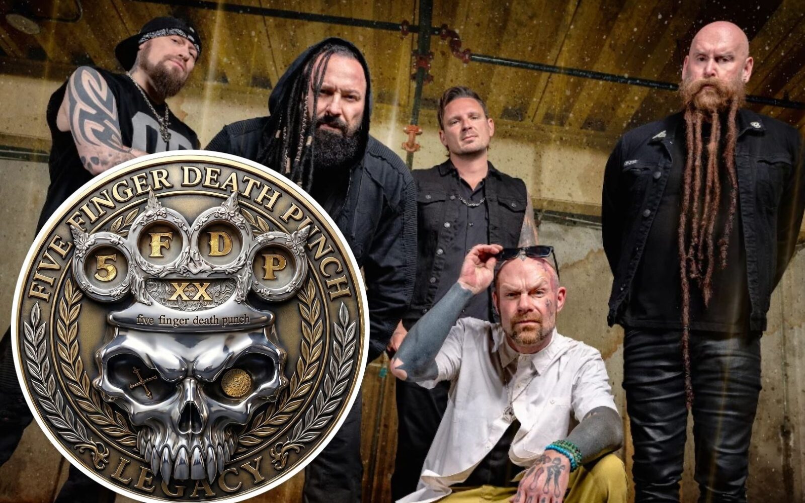 Five Finger Death Punch anuncia su décimo álbum y estrena tema