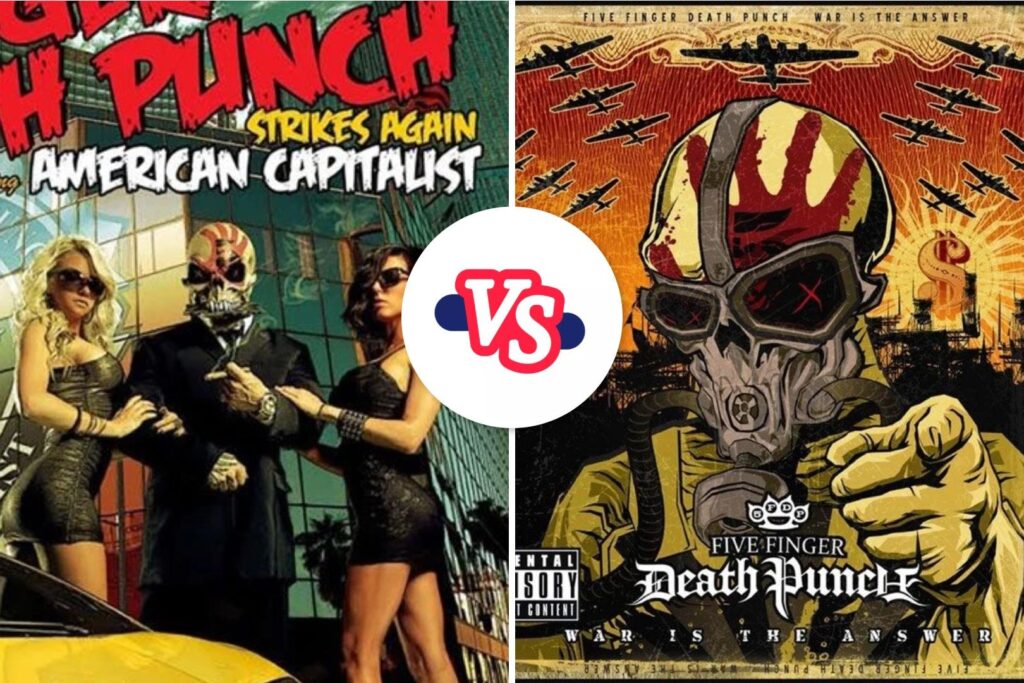 Five Finger Death Punch: duelo entre War Is the Answer y American Capitalist
