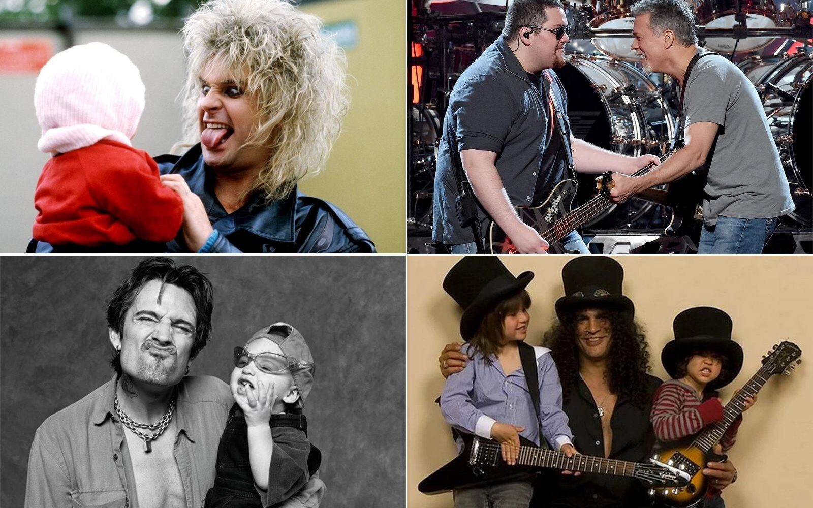 El Lado Paternal del Rock: Estrellas de la Música Revelan su Faceta Familiar
