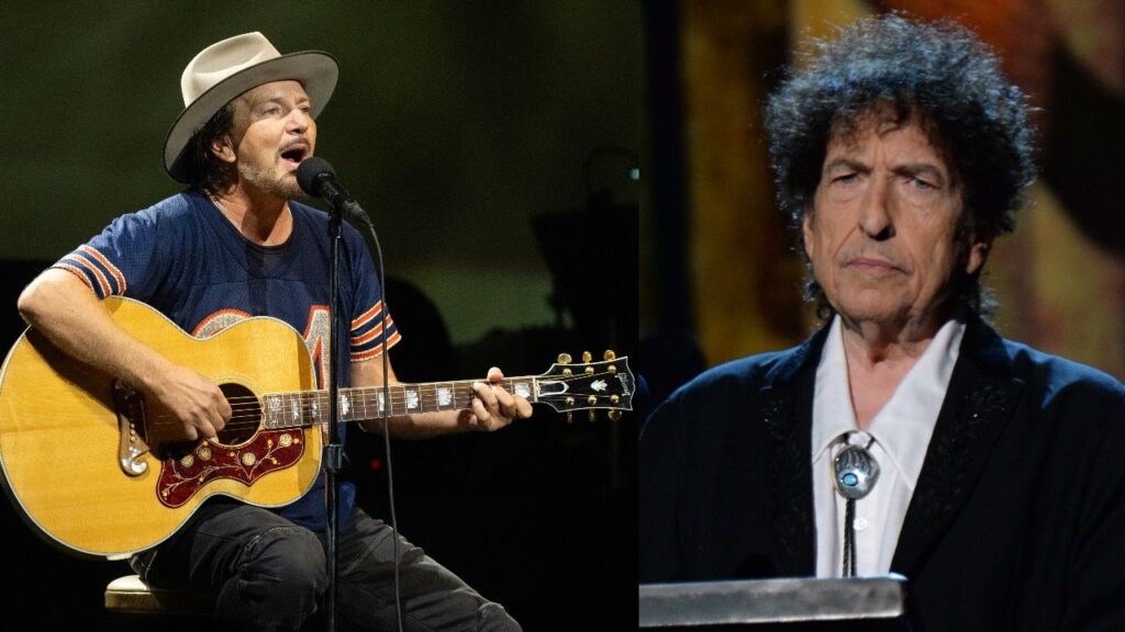 Eddie Vedder y su legendaria noche de fiesta junto a Bob Dylan