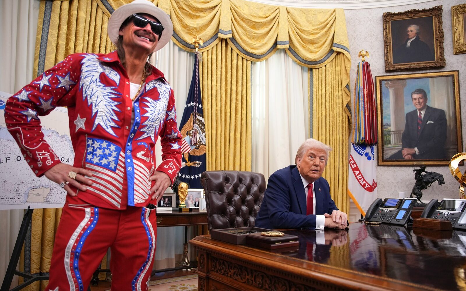 Kid Rock elogia su amistad con Donald Trump y su presidencia