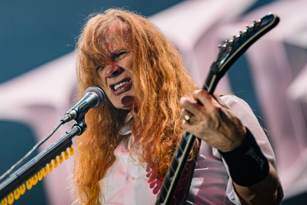 Dave Mustaine arremete contra periodista durante show de Megadeth