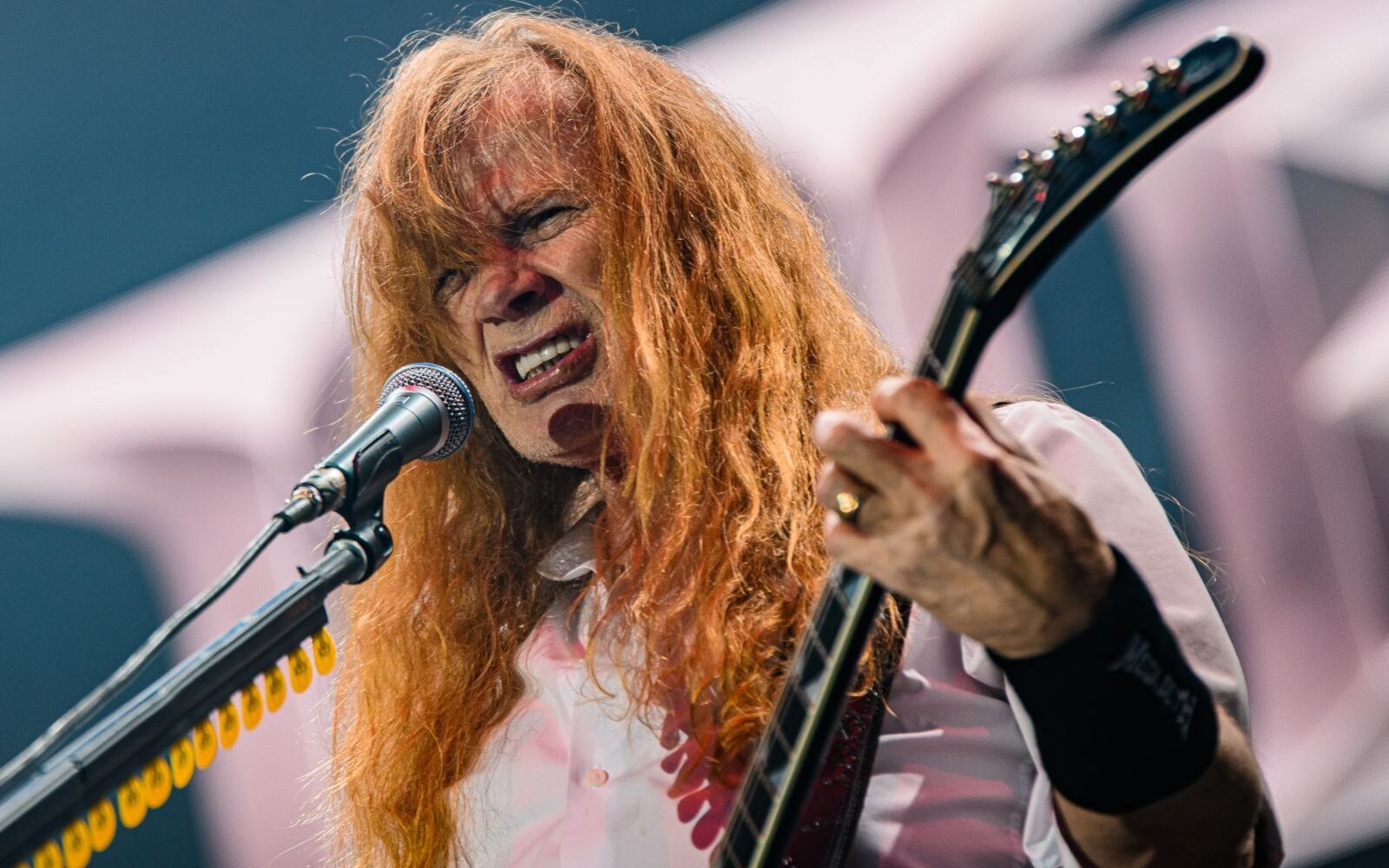 Dave Mustaine arremete contra periodista durante show de Megadeth