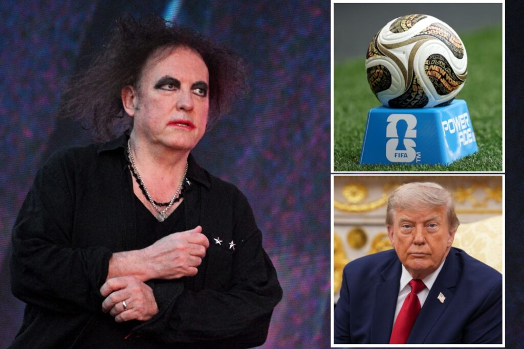 Robert Smith arremete contra la FIFA por el show del Mundial