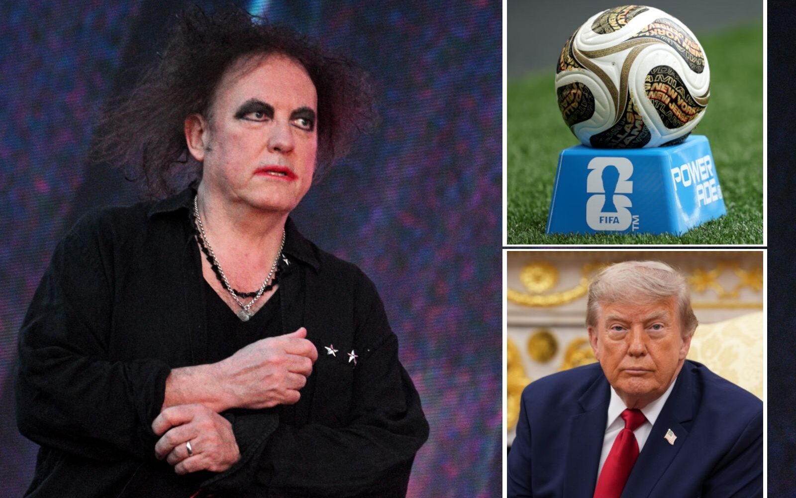 Robert Smith arremete contra la FIFA por el show del Mundial