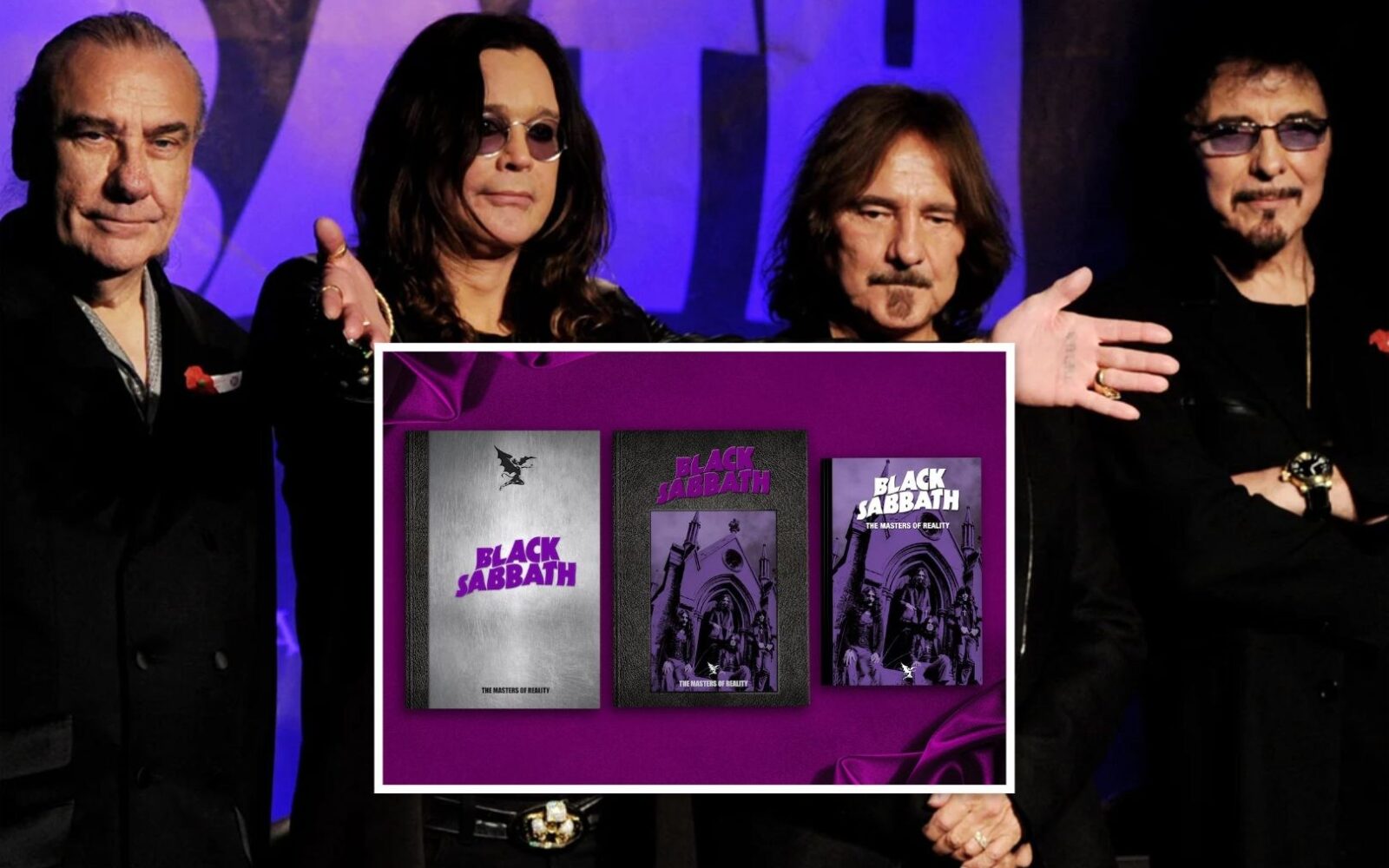 Black Sabbath anuncia su primer libro oficial para este otoño