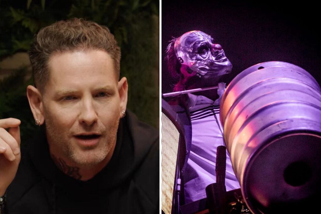 Corey Taylor revela el origen del uso de barriles en Slipknot