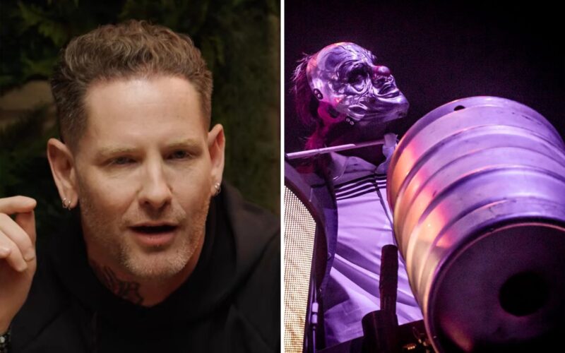 Corey Taylor revela el origen del uso de barriles en Slipknot