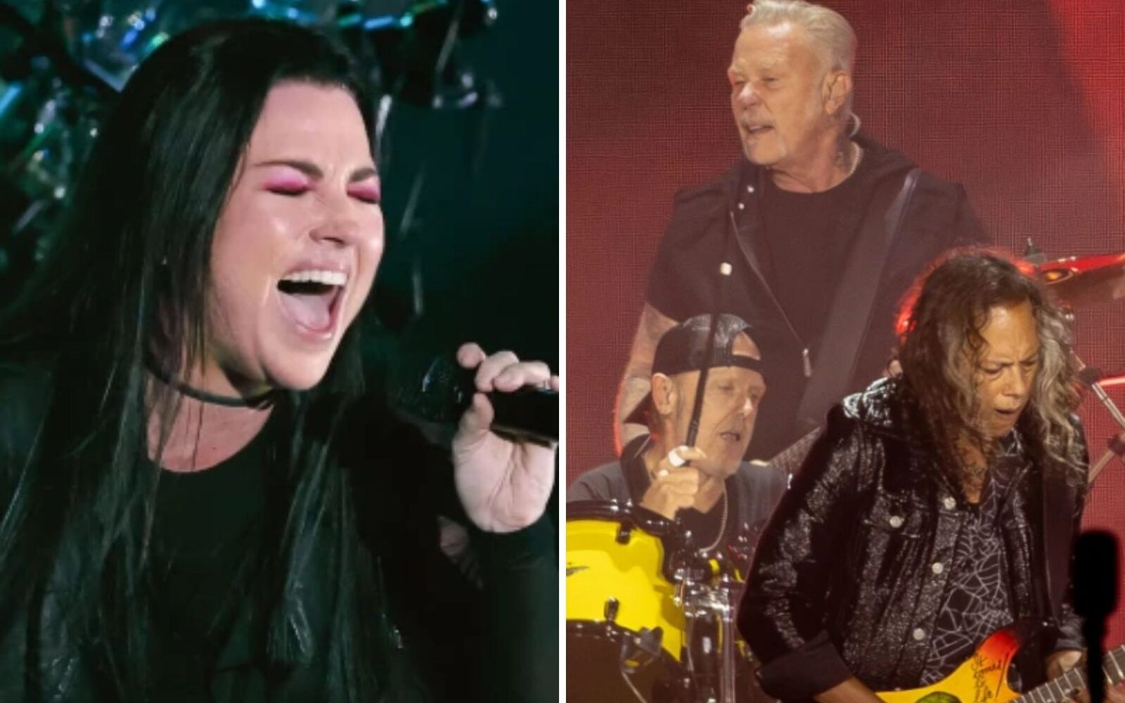 Amy Lee reflexiona sobre la experiencia de abrir para Metallica