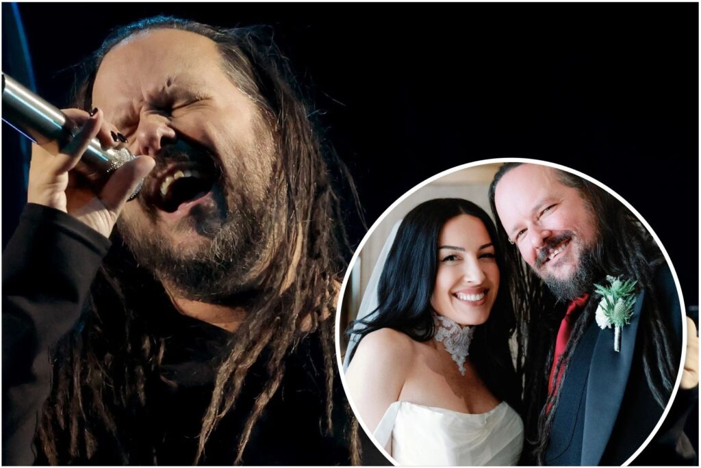Jonathan Davis de Korn contrae matrimonio con Brittany Parisi