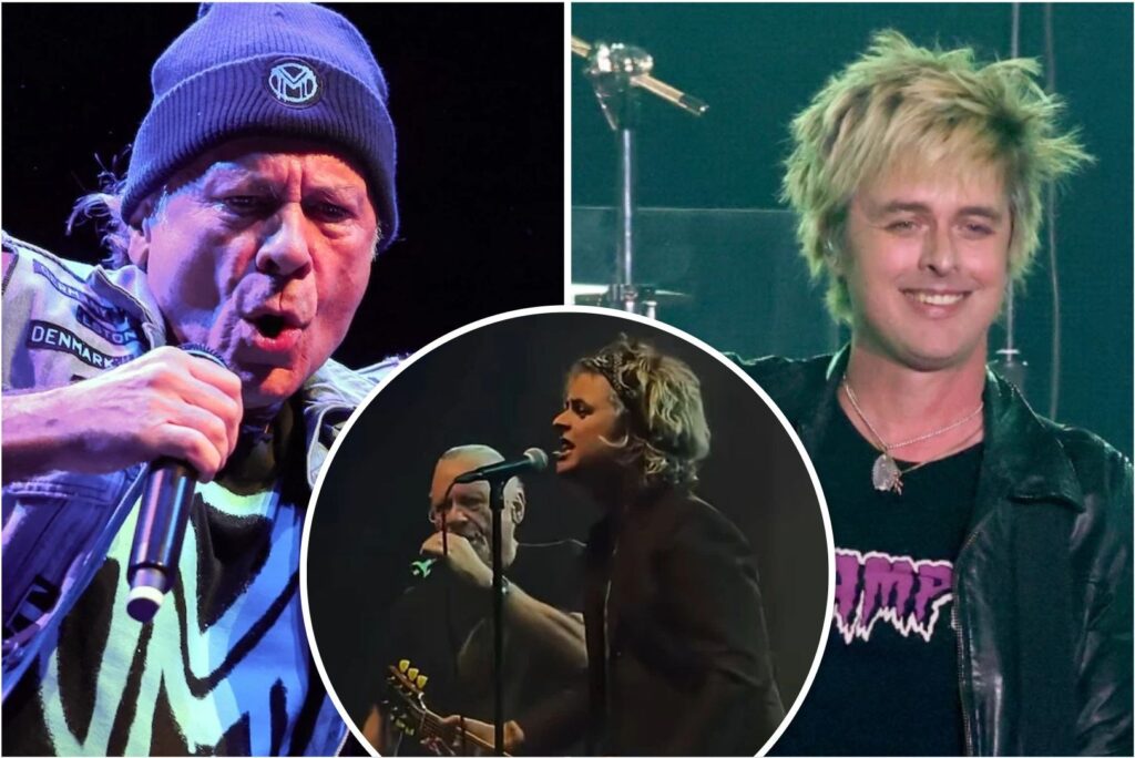 Bruce Dickinson interpreta un clásico junto a Billie Joe Armstrong en un evento estelar
