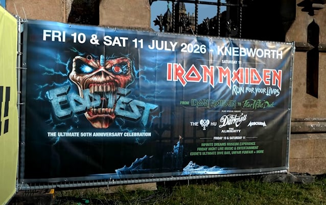 Iron Maiden estrena el video oficial del festival Eddfest en Reino Unido