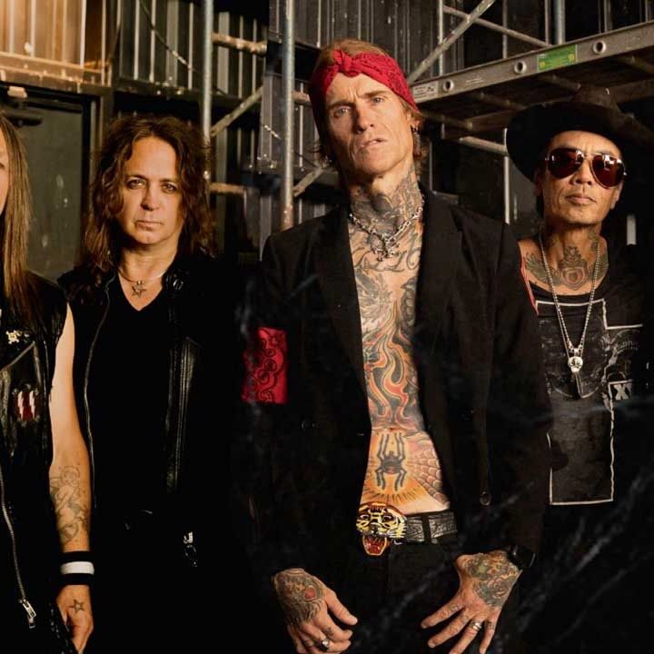 Buckcherry confirma que todos sus integrantes estan a salvo tras accidente vial