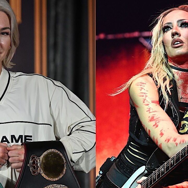 Mikaela Mayer recuerda su pasado en el metal con Nita Strauss