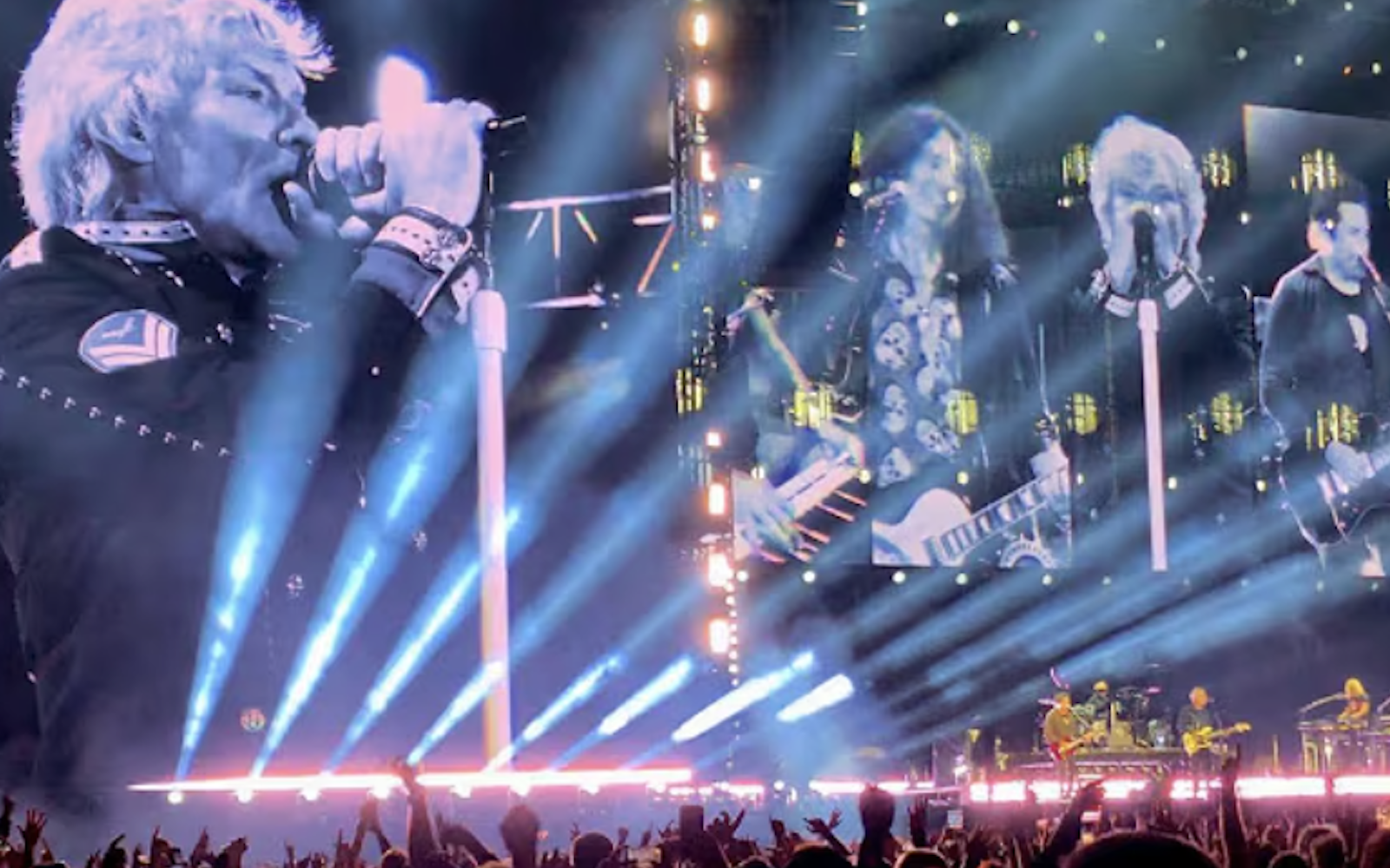 Bon Jovi rescata dos grandes clásicos en su esperado concierto en Escocia