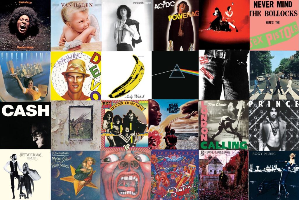 Las 65 mejores portadas de discos de la historia del rock