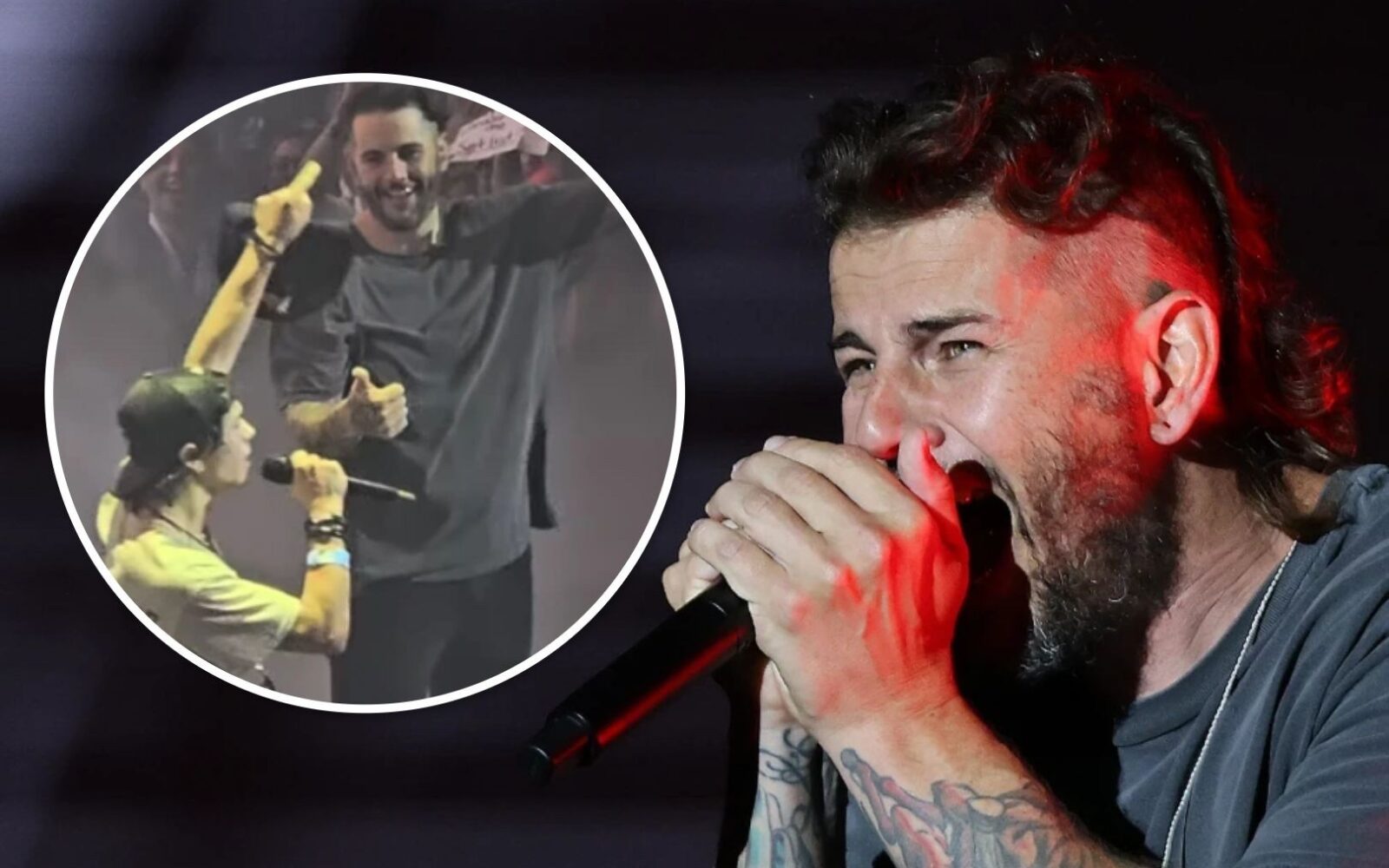Fan de Avenged Sevenfold canta en vivo con la banda