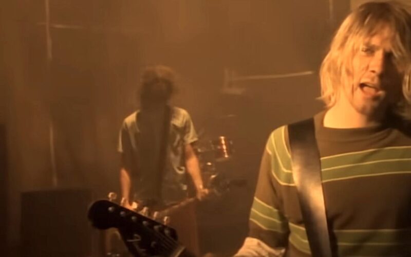 Nirvana filma el videoclip de «Smells Like Teen Spirit» en 1991