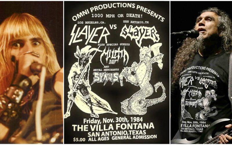 Cuando dos bandas llamadas Slayer se enfrentaron en un concierto unico