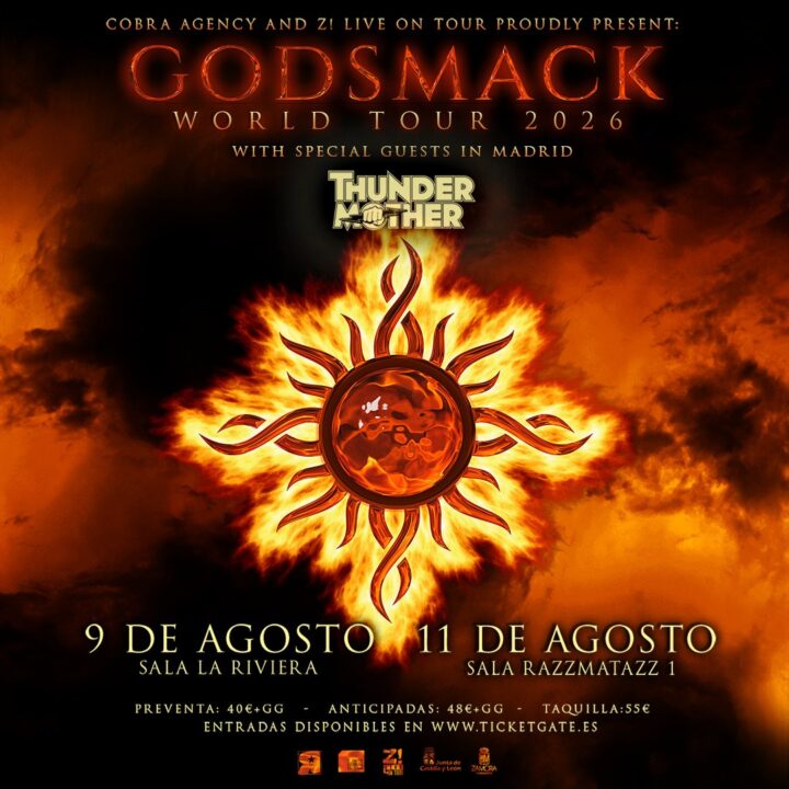 godsmack en españa: horarios oficiales y recta final de entradas anticipadas