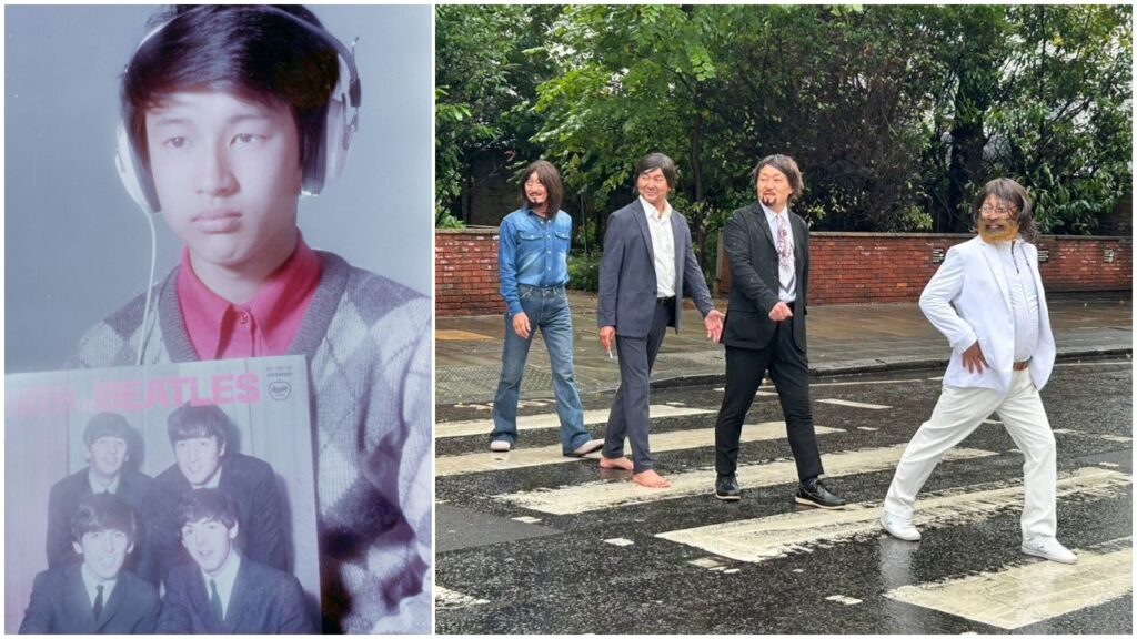 Cuatro jovenes japoneses cumplen su sueno de visitar Londres