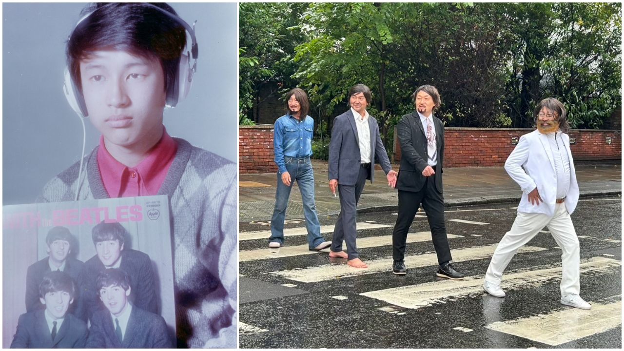 Cuatro jovenes japoneses cumplen su sueno de visitar Londres