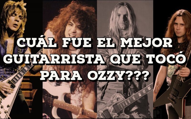 Todos los guitarristas de Ozzy Osbourne en orden cronologico