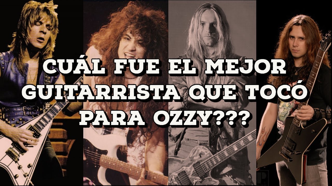 Todos los guitarristas de Ozzy Osbourne en orden cronologico