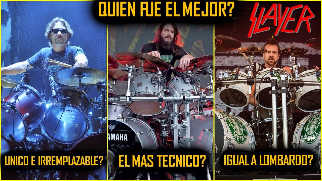Bateristas de Slayer: historia tras los parches del thrash