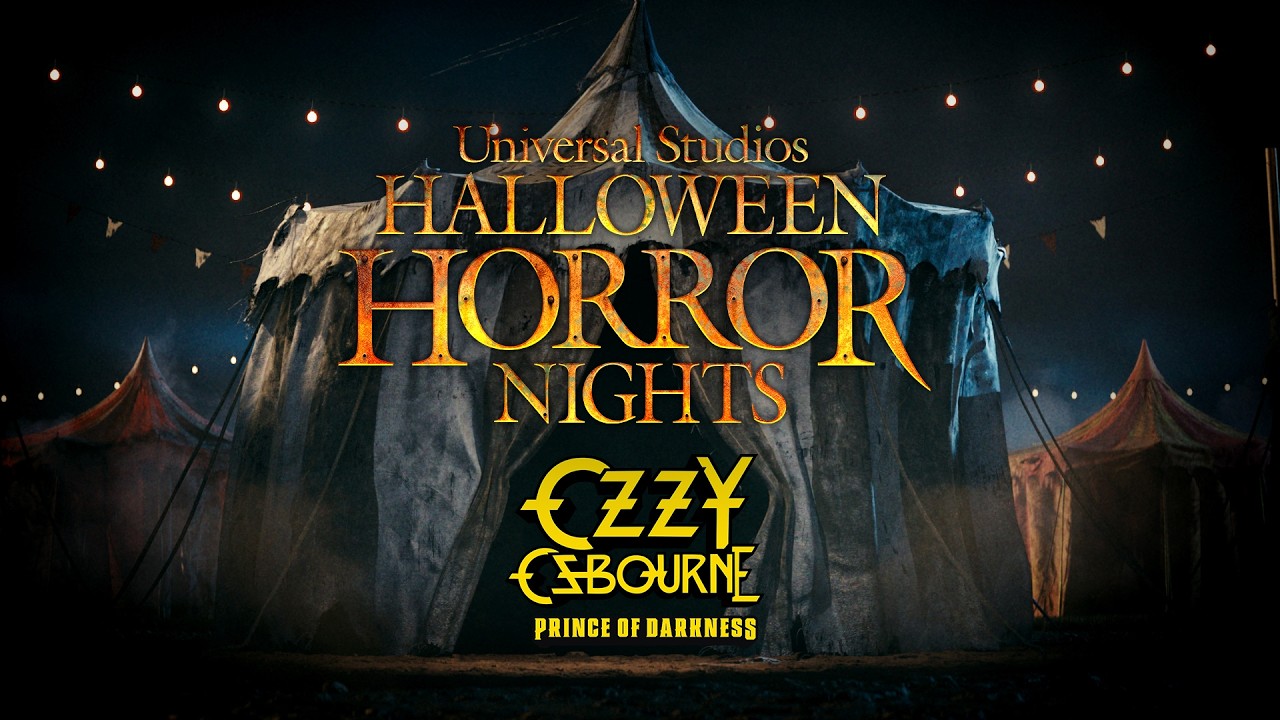 Ozzy Osbourne aterroriza Halloween Horror Nights con una casa embrujada