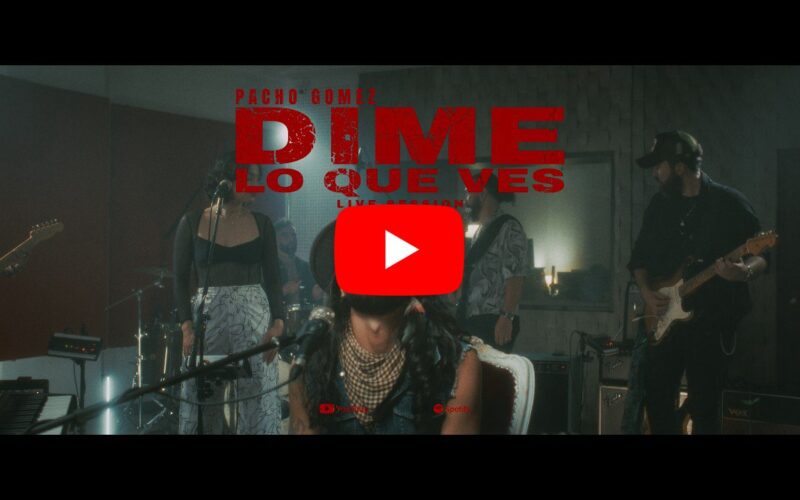 pacho gómez presenta su nuevo sencillo de rock en español «dime lo que ves»