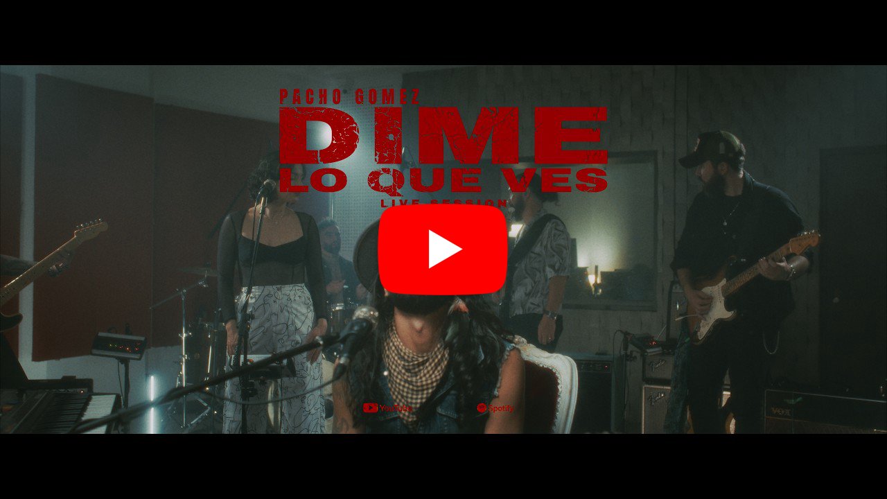 pacho gómez presenta su nuevo sencillo de rock en español «dime lo que ves»