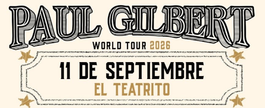 paul gilbert llega a argentina para presentar su nuevo álbum wroc
